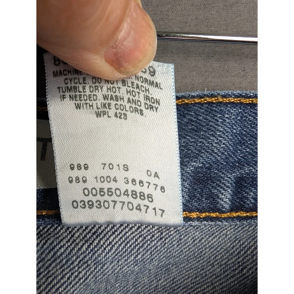 Levis 550 Relaxed Fit Jeans‎ Mens 30x34 Blue Medium Wash Denim